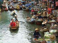 Плавучий рынок (Floating market) – рынок на воде или плавучий рынок в Паттайе, фото, описание, Floating market на карте Развлечения на плавучем рынке